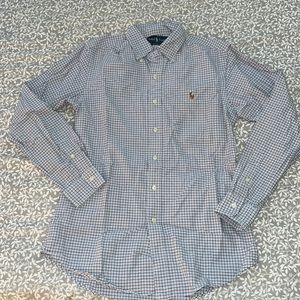 Mens Ralph Lauren button down dress shirt